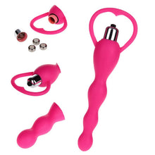 Load image into Gallery viewer, A Variety of Ways to Play, Skin-Friendly Soft Silicone Pink Realistic Classic Dick Plug&#39;s
