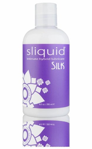 Sliquid Silk Hybrid Lube Glycerine & Paraben Free - 8.5 oz Bottle