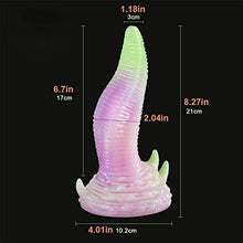 Load image into Gallery viewer, Luminous Animal Dildo, 8.27 Inch Realistic Elepant Dildo Anal Plug Dildo Adult Sex Toy for Women Glowing Dildo with Suction Cup
