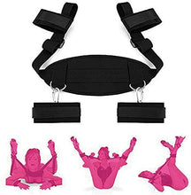 Load image into Gallery viewer, Bed Bondaged Restraints Sex Kit for Couples Under Bed King Size Adjustable Sexy Straps and Restraints Tied Down Arms and Legs On Bed Bedroom Sex Restraining Women Submissive Kit Women&#39;s Hoodies
