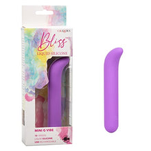 Load image into Gallery viewer, CalExotics Bliss Liquid Silicone Mini G Vibe Bullet Vibrator - SE-0569-10-3 Purple
