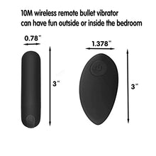 Load image into Gallery viewer, Remote Control Vibrator for Your Lover Gift to Spice Up Your Sex Life, 10 Modes Mini Bullet Vibrator for Her, USB Charge G Spot Small Vibrator Bullet Nipple Clitorals Sex Stimulator for Women
