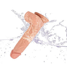 Load image into Gallery viewer, 6 Inch Realistic Dildo, Body-Safe Material Lifelike Huge Penis with Strong Suction Cup for Hands-Free Play, Flexible Cock with Curved Shaft and Balls for Vaginal G-spot and Anal Play
