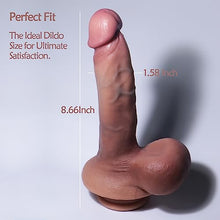 Load image into Gallery viewer, 8-Inch Marcus Miller Ultra-Realistic Dildo: Non-Porous Silicone, with Strong Suction Cup - Ideal Adult Penis Toy for Women, Gay, and Couples - Consoladores.
