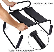 Load image into Gallery viewer, Sex Bench Bouncing Mount Stool Sex Furniture Positioning Chair with Handrail Position Aids Chair Novelty Toy for Couples Adult Games (Waterproof Chair with Handle)
