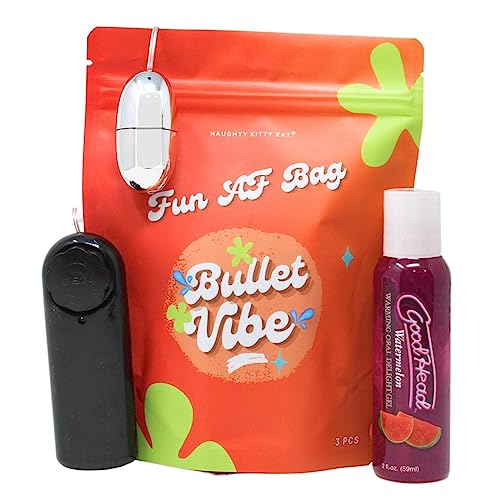 Silver Bullet Vibrator | FunAF Bag | Multi-Speed Bullet Vibe For The Ultimate Pleasure