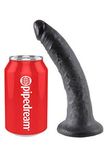 Load image into Gallery viewer, Pipedream King Cock Dildo, Black, 7 Inch
