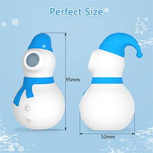 Load image into Gallery viewer, Ntpwenla Rose Toy for Women, 2022 Women Christmas Snowman Shape Rose Toys,Rechargeable Toy for Wife &amp; Girlfriend (Blue)
