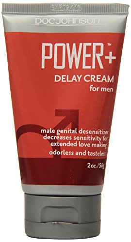 Doc Johnson Power Delay Creme for Men, 2 Ounce