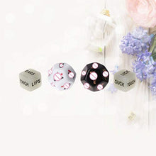 Load image into Gallery viewer, HEALLILY Adults Toys 4pcs Funny Dice Games Role Playing Dice Romantic Positions Game Dice for Couples Humour Dice Toys for Adult Couple RPG Dice
