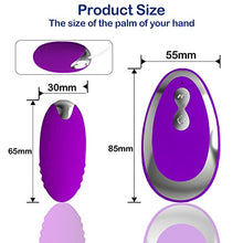 Load image into Gallery viewer, Bullet Vibrator, Bullet Vibrator for Women, Quiet Hygienic Waterproof Adult Egg Massager for Clitorals Stimulator, Adult Sex Toys, Waterproof Sex Toys for Couples - Adult Vibe Egg Massager, Purple
