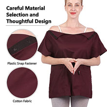 Load image into Gallery viewer, Post Surgery Shirt Post Shoulder Surgery Shirt Short Sleeve Rehab Clothes Post Mastectomy Shirts with Drain Management Pockets(AA10-S)
