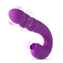 Load image into Gallery viewer, 10 Powerful Vibrating Modes, 3 in 1 G Spot Vibrator with Rotating Head &amp; Clit Licker, Best 2022 Sex Toy for Women
