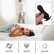 Load image into Gallery viewer, Healifty 1pc Anal Glass Plug Flirting Female Masturbator BDSM Game Vibrator Prostate Massager Butt Plug Adult Men Women Massager 9.00X4.00X2.50cm M
