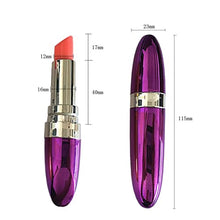 Load image into Gallery viewer, BESTOYARD 3 Pack Lipstick Shape Mini Egg Bullet Bullet Bullet Vibrators Love Egg Vibrator
