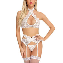 Load image into Gallery viewer, Bsdm Sets For Couples Sex Plus Size Lingerie Sleepwear Nightgown Clubwear Sex Toys For Couples Sex Sex Things For Couples Kinky Sex Stuff For Couples Kinky Adult Sex Toys K123 (White, XXXL)
