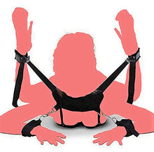 Load image into Gallery viewer, Bed Restraint Kit for Couples Under King Bed Restraints for Adult Couples Bondaged Kit Tie Down Straps Sex Resistant Set for Adult Women Submissive Bondaged Restraints Sex Set Arm and Legs Sweatshirt
