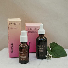 Load image into Gallery viewer, Foria Awaken Arousal Oil with Organic Botanicals + Intimacy Breast Oil with Organic Botanicals Kit
