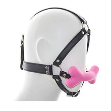 Load image into Gallery viewer, ran Bone Shape Cartilage Head Open Mouth Drooling Alternative Game Toy Head mask (Pink)
