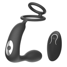 Load image into Gallery viewer, Male Anal Vibrator, Adult Sex Toys Vibrating Prostate Massager with Penis Ring, Remote Control Anal Sex Toys for Men and Couples.
