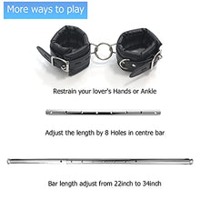 Load image into Gallery viewer, Spreader Bar Set Extendable Sex Toys Restraint BDSM with Hand Wristcuffs Ankle Cuff Aluminum Furniture for Adult Games
