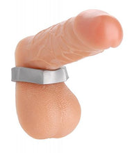 Load image into Gallery viewer, Silver Hex Heavy Duty Cock Ring And Ball Stretcher---(Package of 3)
