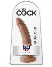 Load image into Gallery viewer, Pipedream Products King Cock with Balls, Tan, 7&quot;
