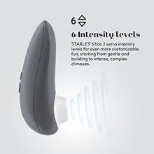 Load image into Gallery viewer, Womanizer Starlet 3 Clitoral Sucking Vibrator Clitoral Stimulator for Women Sex Toy for Her with 6 Intensity Levels Waterproof USB Rechargeable, Gray
