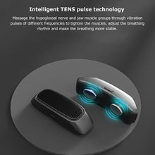 Load image into Gallery viewer, Snoring Prevention Tool, Lightweight Anti Snoring Device USB Charging Restful Sleep Relax Yourself Oval Design for Rest
