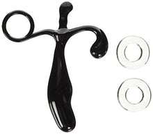 Load image into Gallery viewer, Cloud 9 Novelties Prostate Stimulator Soft and Flexible Kit with Cock-Rings, Black, 0.1700 Ounce
