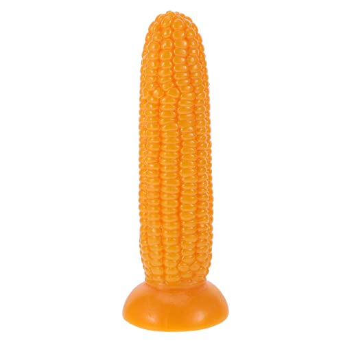 PRETYZOOM Silicone Dildo Simulation Corn Anal Dildo Realistic Huge with Suction Cup Anal Plugs Giant Anal Toy Couple