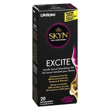 Load image into Gallery viewer, Lifestyles Excite Female Stimulating Gel 0.50 oz (Pack of 2)
