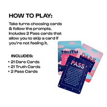 Load image into Gallery viewer, Unbound Truth or Dare: Romantic Relationship-Building Card Game, 44 Cards per Deck
