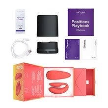 Load image into Gallery viewer, We-Vibe Chorus Couples Vibrator Remote &amp; App Controlled Wearable Vibrating Smart Sex Toy for Him &amp; Her, Coral Crave
