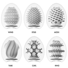 Load image into Gallery viewer, TENGA Disposable, One-Time Use Easy Beat Egg Male Portable Pleasure Device, Mesh (Pack of 2)
