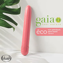 Load image into Gallery viewer, Blush Gaia Eco Bullet | Worlds First Sustainable Plant Based Vibrator | Eco Friendly Non Petroleum Based | Vibrating Pleasure Product for Women | Coral
