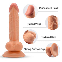 Load image into Gallery viewer, 7.8 Inches Lifelike Item with Strong Suction Cup for Female Beginners
