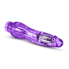 Load image into Gallery viewer, Blush Fantasy Vibe - 8.5 Inch Long Vibrating Dildo - Soft Realistic 2&quot; Wide Flexible Shaft - Body Safe Lifelike Feel Vibrator - IPX7 Waterproof - Sex Toy for Women Men Couples - Clear Purple
