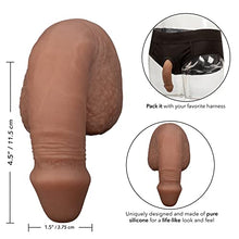 Load image into Gallery viewer, CalExotics SE-1581-30-3 Packer Gear 5&quot;/12.75 cm Silicone Packing Penis - Brown
