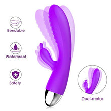 Load image into Gallery viewer, Stimulator for Women Adult Toy Vibrator Swing Rose Telescopic Heating Sucking Dildo Toys Clitoralis Sex Vibrate Wand Couples Fun Tongue Flexible Vagina Vibrations Vaginal G Spot
