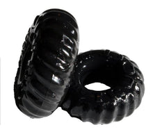 Load image into Gallery viewer, TruckT 2 Piece Cock Ring - Cockring Set by Oxballs (Black)
