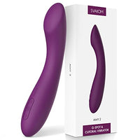 Gspot Vibrator Dildo Sex Toys - SVAKOM Female Vibrating Dildos Clit Personal Massager for Women with 5 * 5 Playful Vibration - Clitoral Stimulator G Spot Vibe Adult Sensory Sexy Rose Toys Foreplay