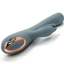 Load image into Gallery viewer, Rechargeable Rabbit Dildo for Women G Spot Vibrator (Green Rabbit)
