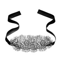 Women Eyelash Lace Mask, Couple Sexy Half-face Masks, Fun Play Erotic Blindfold Flirting Headwear Supplies, Masquerade Party Costume Nightclub Halloween Carnival Accessories Fit for Adults, Black