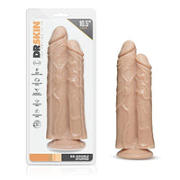 Adult Sex Toys Dr. Skin - Dr. Double Stuffed - Vanilla