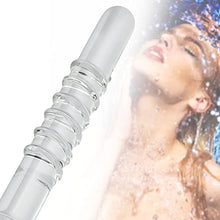 Load image into Gallery viewer, Crystal Anal Plug Masturbation Sex Toy, Transparent Thread Design Butt Plug SM Pleasure Wand Glass Massage Dildo Penis Trainer Toys with Unique Bottom Safety Design for Couples Women and Men (M)
