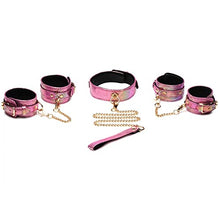 Load image into Gallery viewer, New Extreme Obedience Captive Cobra 6 Piece Bondage Set - Pink
