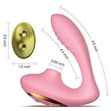 Load image into Gallery viewer, Tracy&#39;s Dog Vibrator, Sucking Stimulator for Clitoral G Spot Stimulation, Adult Sex Toys with Remote Control for Women and Couple with 10 Suction and Vibrating Patterns (OG Pro 2)

