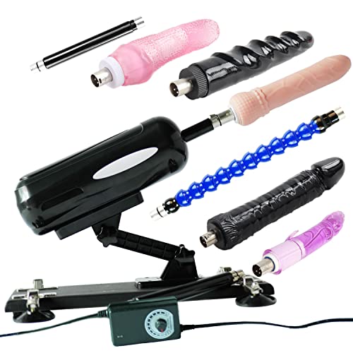 FREDORCH Basic Sex Machine with 3XLR Connector Attachments Adult Toys with Dildo