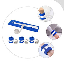 Load image into Gallery viewer, GLEAVI Bed Restraints Strap Anti-strangulation s for 4pcs d Hospital Bed Wrist Patient Bed Rails Leg Lifter Strap Sponge Restraints Bed Straps
